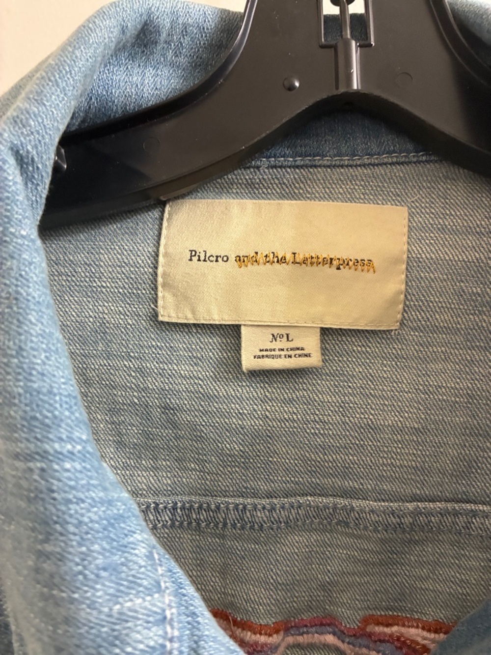 Pilcro  Light Wash Denim Jacket